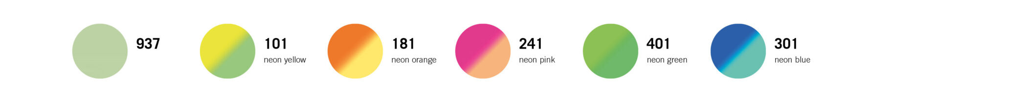 Colour selection for STAHLS' CAD-CUT Glow glow-in-the-dark heat transfer vinyl