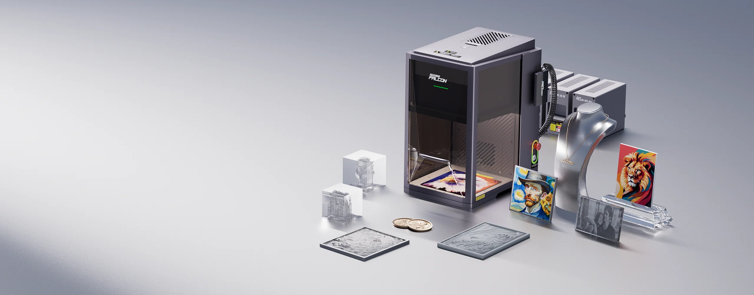 Creality Falcon T1 Diode 40W laser engraving and cutting machine