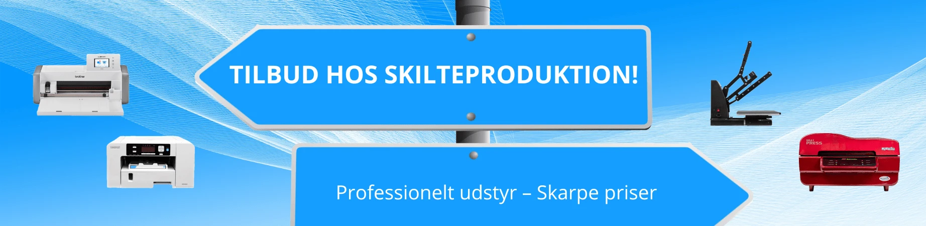 Tilbud - Skilteproduktion - Print, tryk - Folie og meget mere.