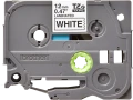 Brother Original TZe231 Tape – Black on White, 12mm Wide