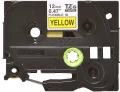 Brother Original TZe-FX631 Tape – Black on Yellow, 12mm Wide