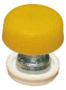 Screw cap RAL 1023 - 25 pcs.