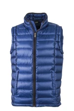 JAMES NICHOLSON MEN'S QUILTED DOWN VEST JAMES NICHOLSON MEN'S QUILTED DOWN VEST