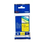 Brother Original TZe631 Tape &ndash; Black on Yellow, 12 mm Wide
