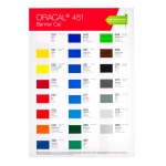 Oracal 451 Colour Card Oracal 451 Colour Card