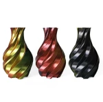 Gold, Red and Black - 3DE Premium - Silky PLA - 1.75mm - 1kg
