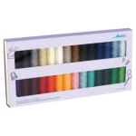 Silk Finish Cotton Thread &ndash; Pack of 28 Spools