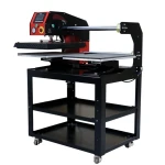 Pneumatic Dual-Station Automatic Heat Press with Laser Positioning