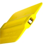 TonnyMag Basic Antistatic Scraper, with Magnet, Yellow 10cm (Medium Soft)