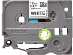 Brother Original TZe231 Tape &ndash; Black on White, 12mm Wide