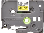 Brother Original TZe621 Tape &ndash; Black on Yellow, 9mm Wide