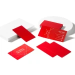 xTool Metal Business Cards - 60 PCS - Red