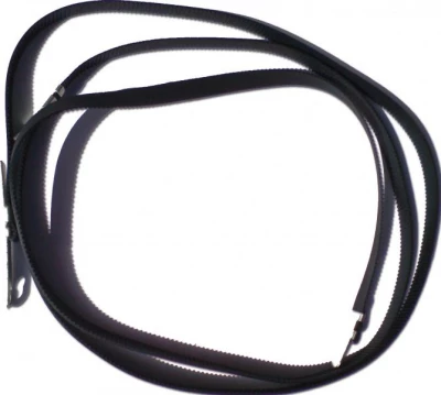 Stepper belt / V-belt X-direction
