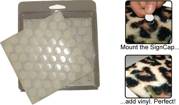 Super SignCaps screw caps 104 pcs.