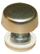 Screw cap RAL 9006 - 25 pcs.