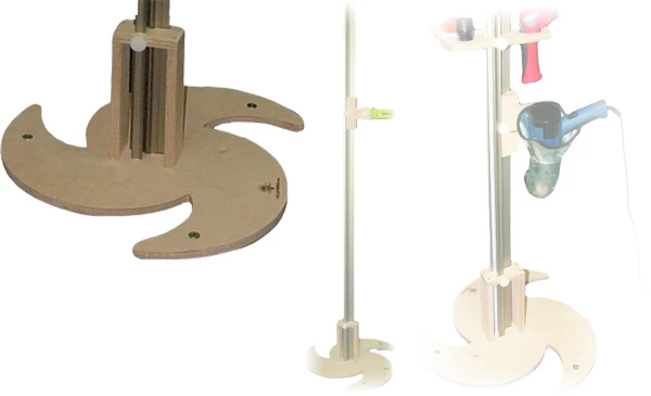 Footstool without wheel