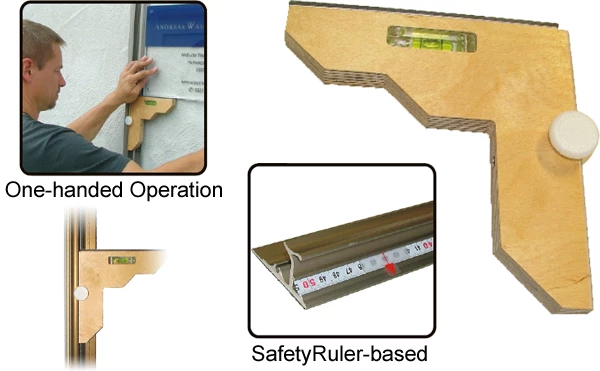 SignSetter M Single spirit level