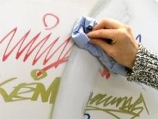 Transparent Anti-Graffiti Foil, Orafol 372