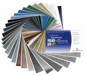 window film colour chart for building windows