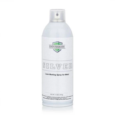 Enduramark Laser Spray for Metal - Silver - 340g