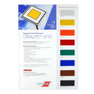 Oralite 5710 Color Card