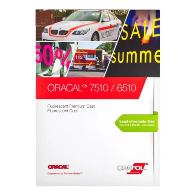 Oracal 7510-6510 Colour Card