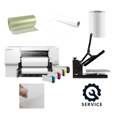 Industrial package with Roland BN2-20A for signage and textile printing