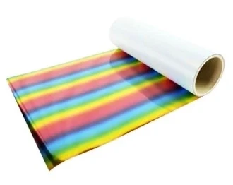 Cheap Chemica Metallic Deco - Rainbow Lines 1422 Textile Film Chemica Metallic Deco - Rainbow Lines 1422 Textile Foil