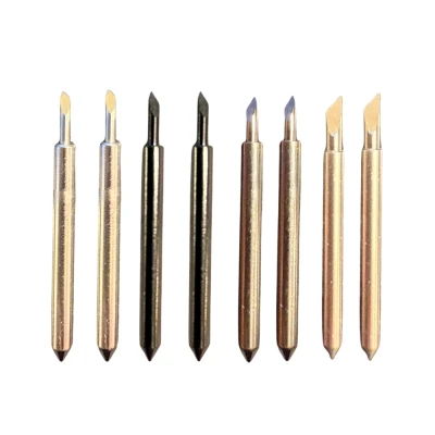 Complete knife package, containing 2 pcs. Standard knives + 2pcs. Detail knives + 2pcs. Sandblasting knives + 2pcs. Reflecting f
