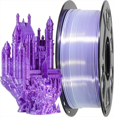 SKILPRO - Silk PLA Filament - Purple - 1kg