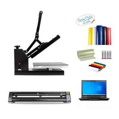 Sign Package with Redsail RS1360C, Standard Heat Press and Computer