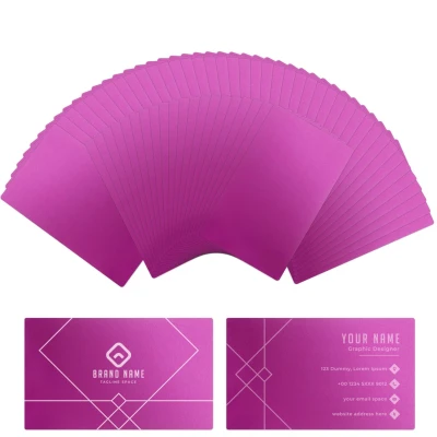 xTool Metal Business Cards - 60 PCS - Purple