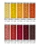 G&uuml;termann Embroidery Thread Set in Yellow and Reddish Colours